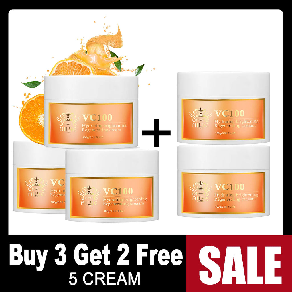 AILKE Vitamin C Face Cream – Brightening Firming Moisturizer 100ml