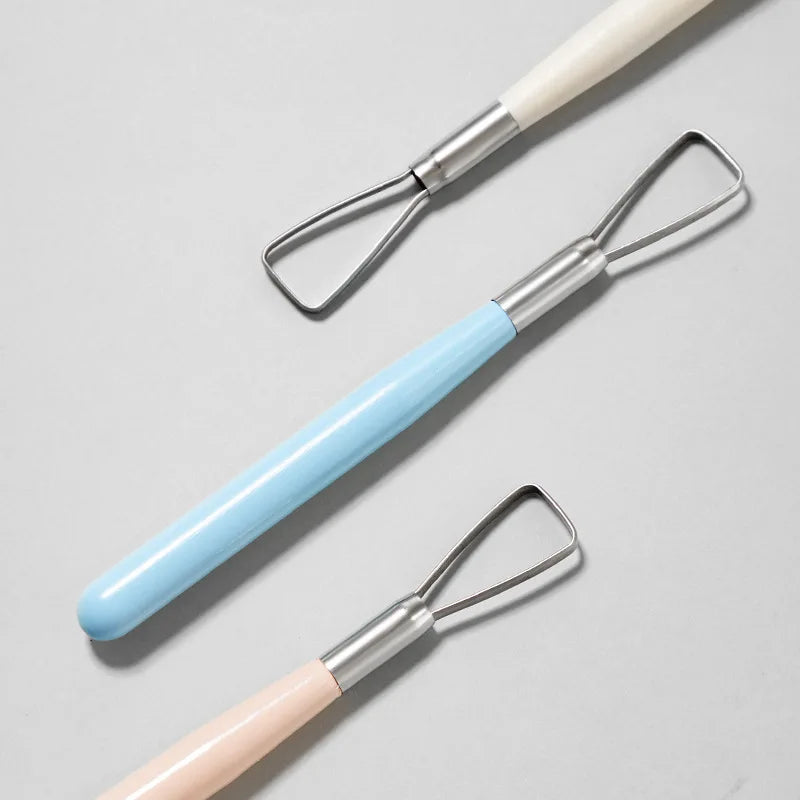 Bview Art Versatile Pottery Sculpting Tools 3 DIY Modeling Scrapers