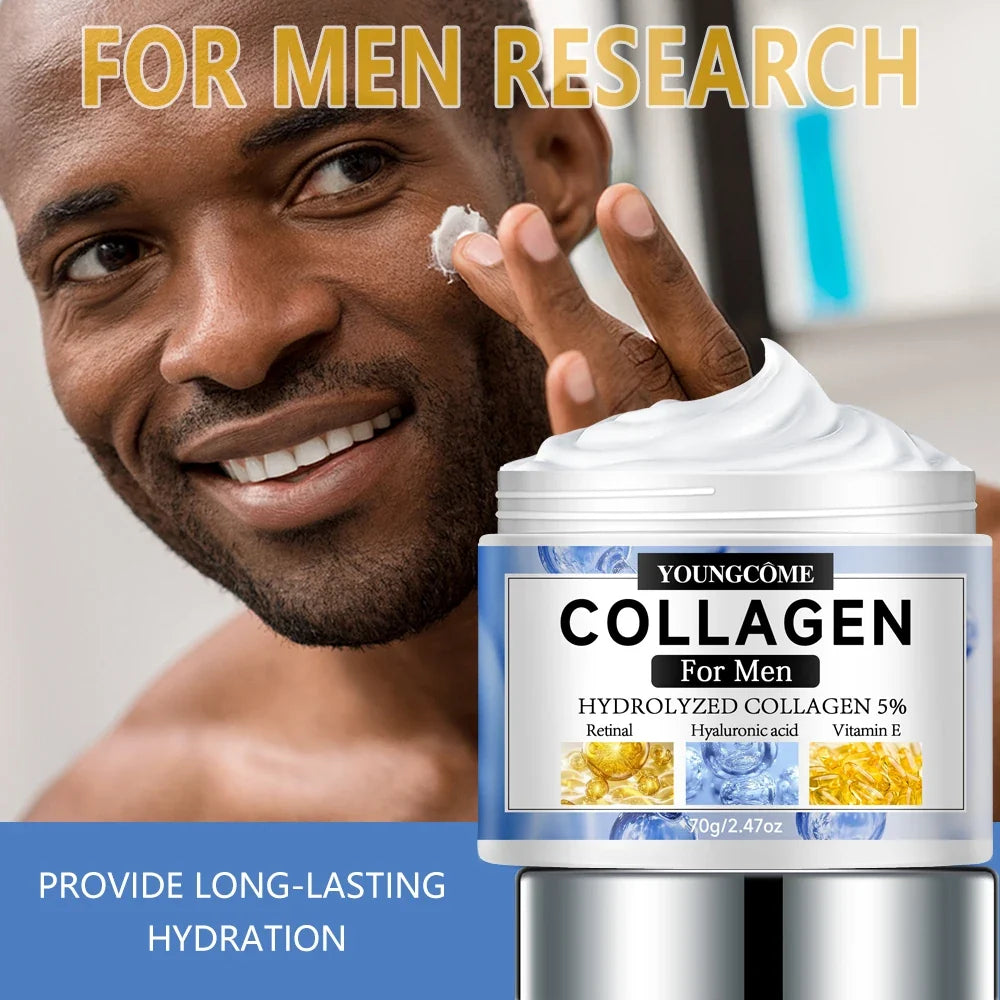 YOUNGCOME Men's Retinol Face & Neck Cream – Firm & Moisturize
