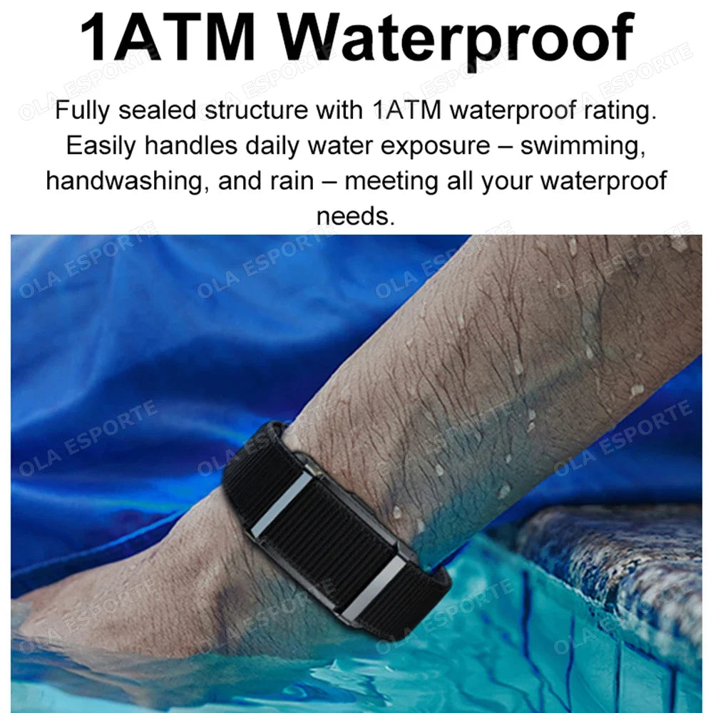 No Screen Men's Wrist Smartwatch Sports Outdoor Fitness Health