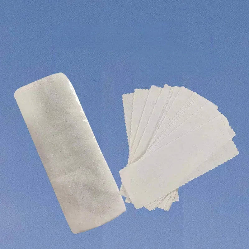 100-Pc Beeswax Wax Strips – Leg, Armpit & Body Hair Removal Kit