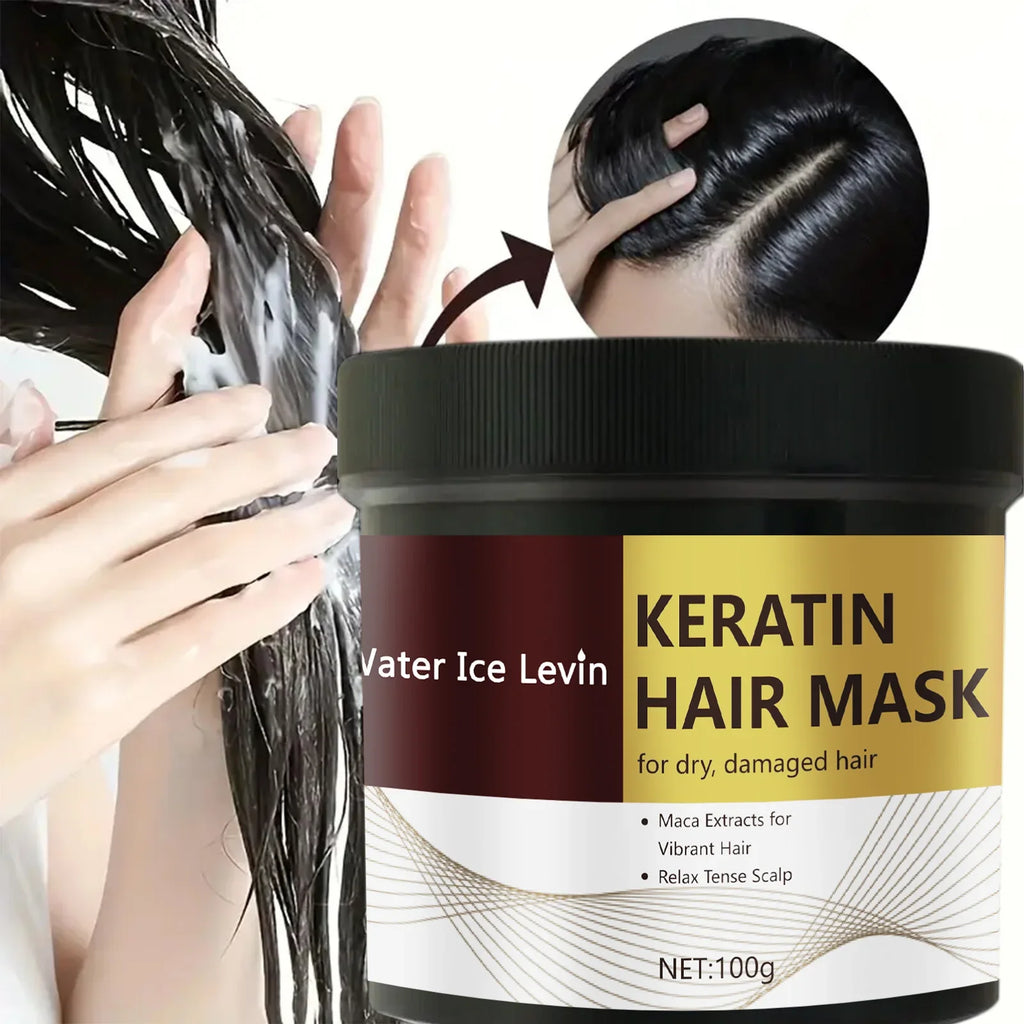 Keratin Hair Mask – Smooth, Moisturize & Control Frizz (100g)