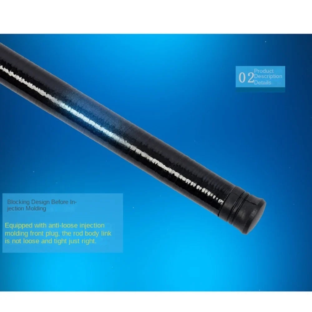Telescopic Fishing Rod Kit – Glass Fibre Pole 2.1m–7.2m