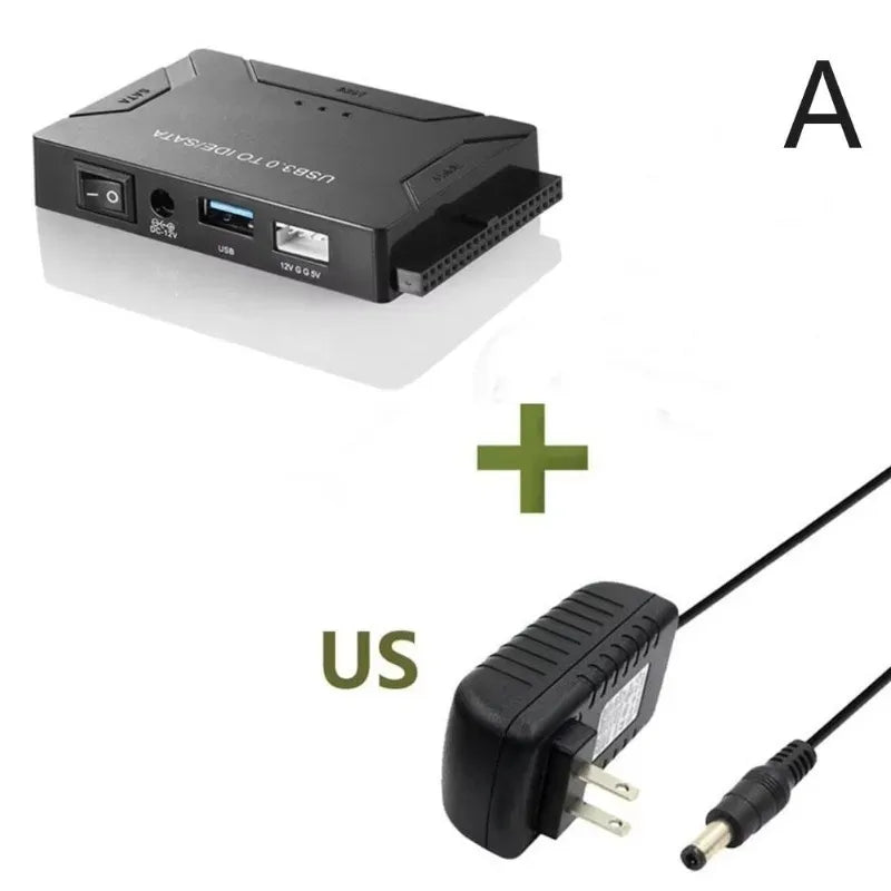 USB 3.0 to SATA Adapter Cable – HDD & SSD Data Transfer