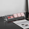 3-Layer Acrylic Cosmetics Display Rack & Desktop Organizer