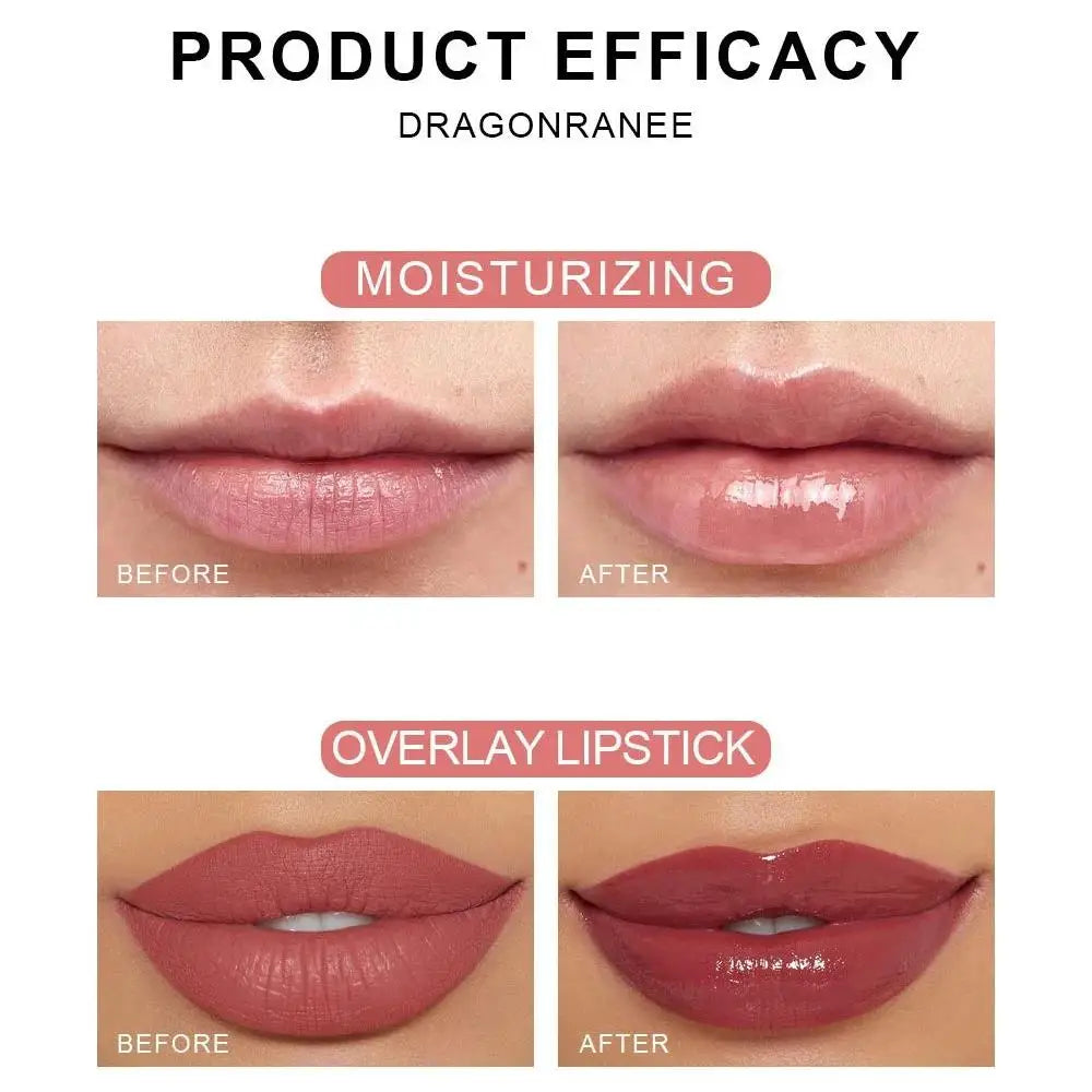 Dragon Ranee 6-Pc Strawberry Lip Oil Set | Hydrating Gloss