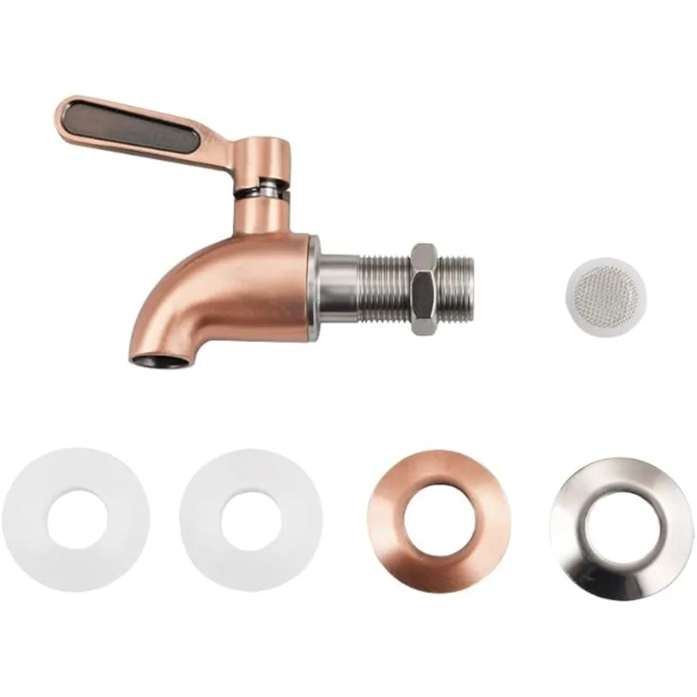 Stainless Steel Beverage Dispenser Spigot – Replacement Faucet
