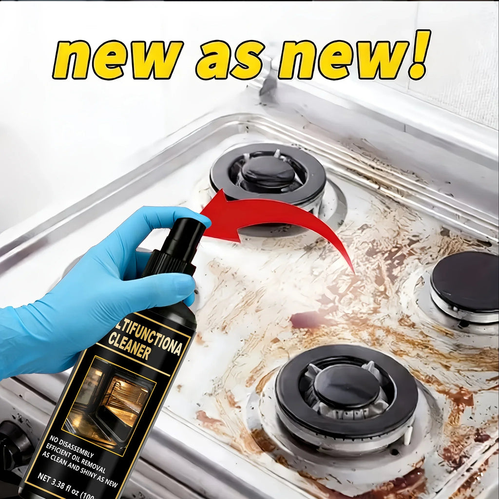 Multifunctional Oil Removal Cleaner Spray with Sponges