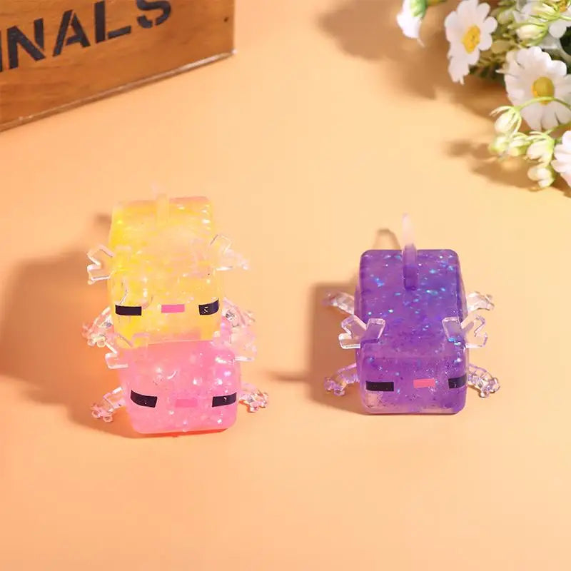 Cute Axolotl Moldable Silicone Toy – DIY Creative Gift