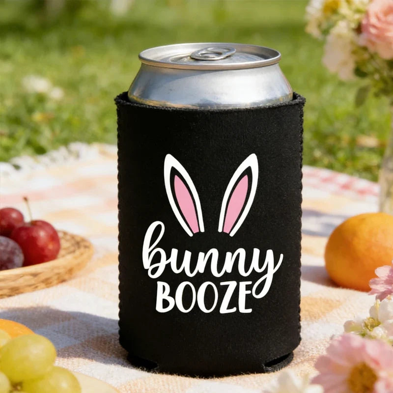4-Pack Bunny Ear Can Coolers – Easter Basket Stuffers & Party