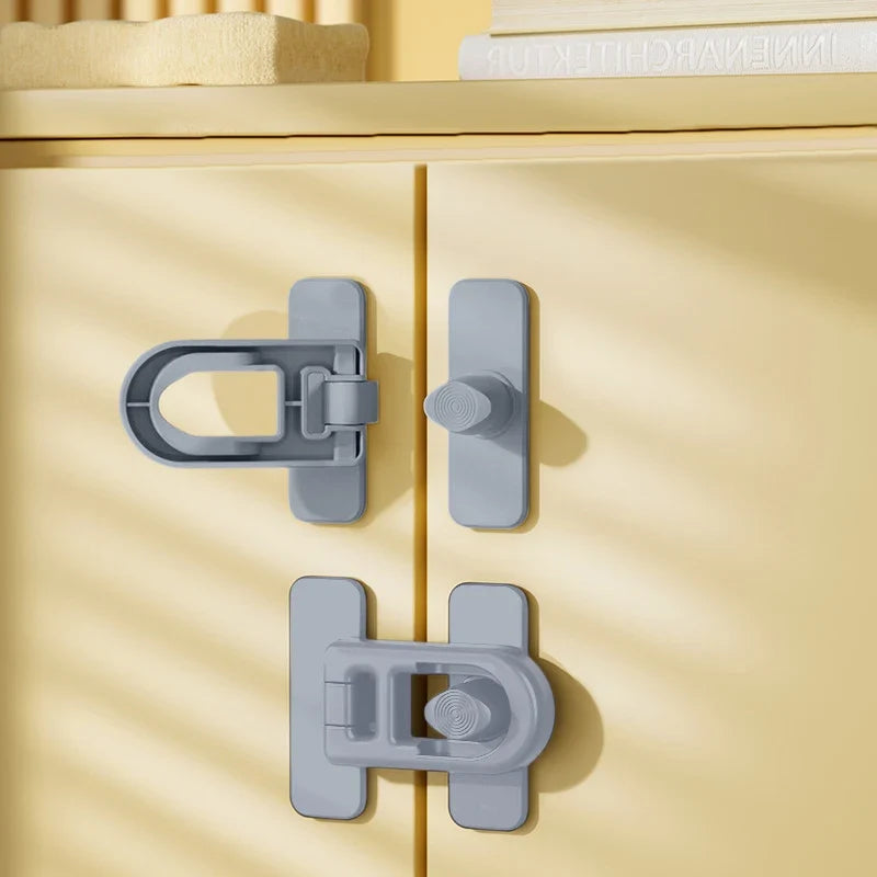 Multifunction Useful Refrigerator Door Latch Plastic Baby Safety Lock