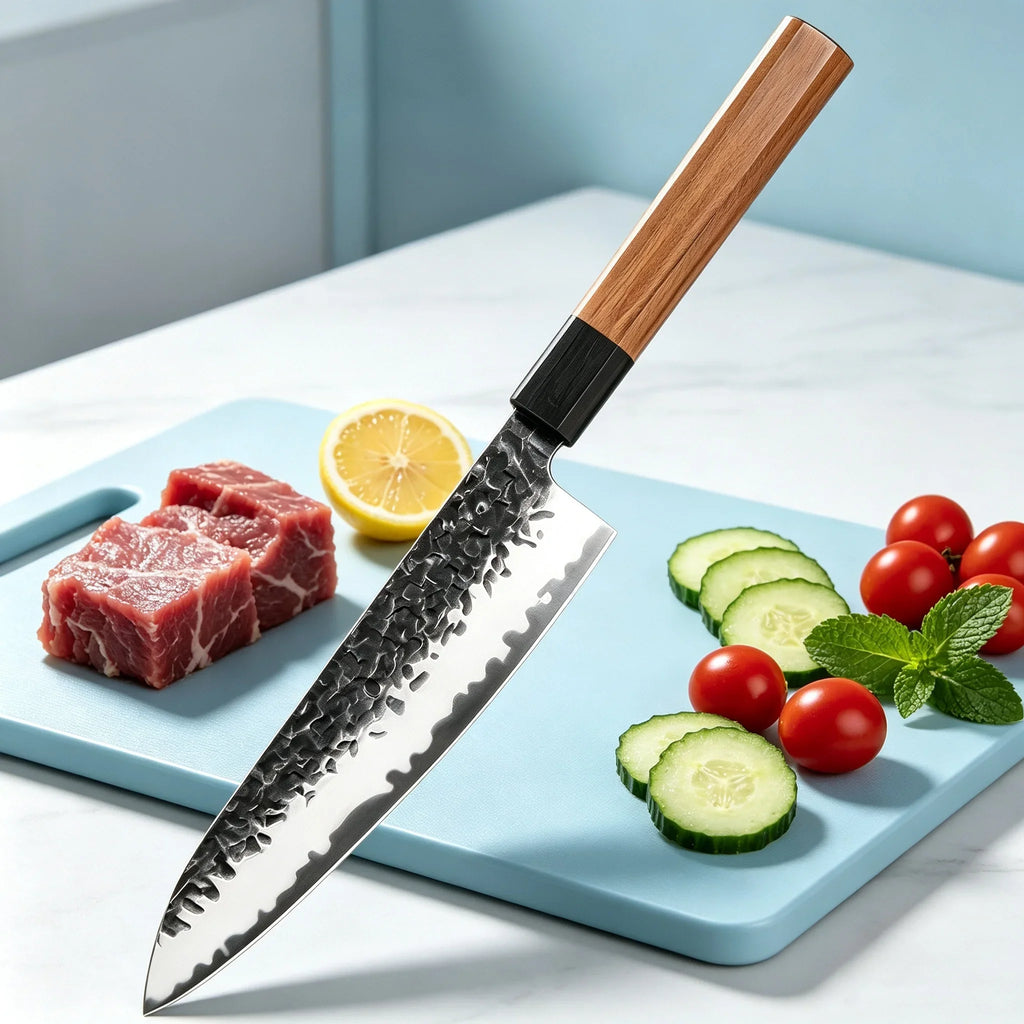 Hand Forged Cleaver Chef Knife – Sharp Stainless Steel