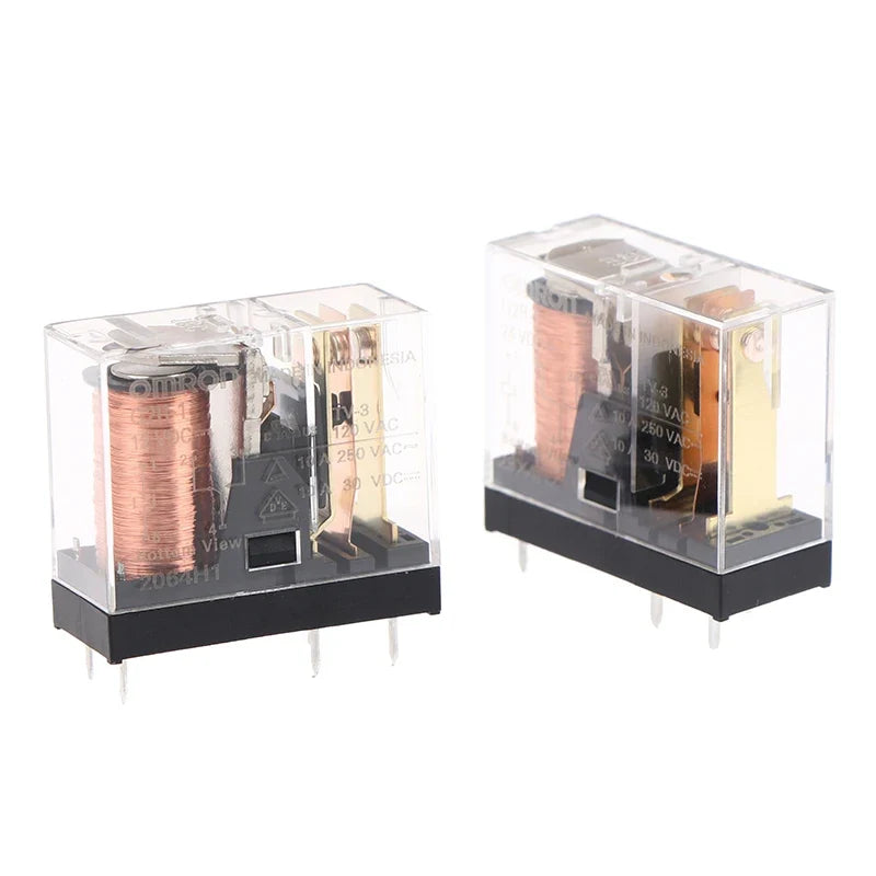 5 8Pin 10A 250VAC Miniature Low-power Relay G2R 12VDC 24VDC 12V 24V