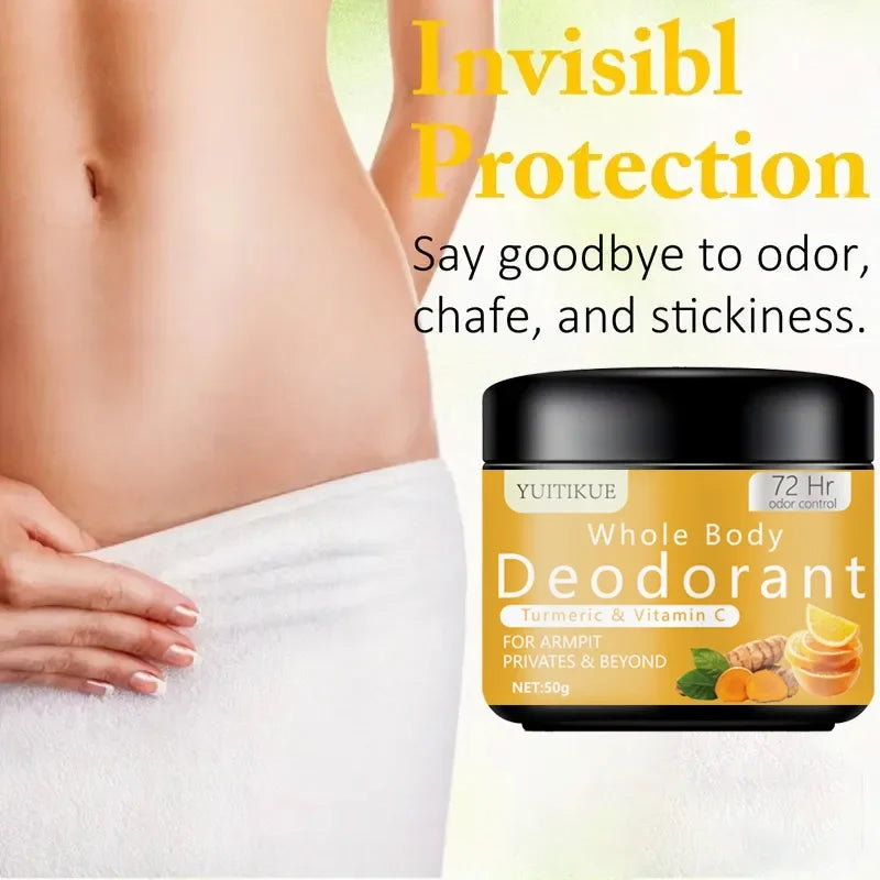 YUITIKUE 72H Whole Body Deodorant Stick – Turmeric & Vitamin C