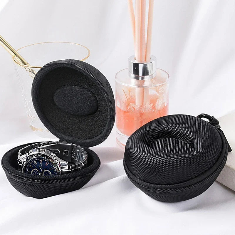 Portable Travel Watch Case – EVA Hard Shell Storage Box