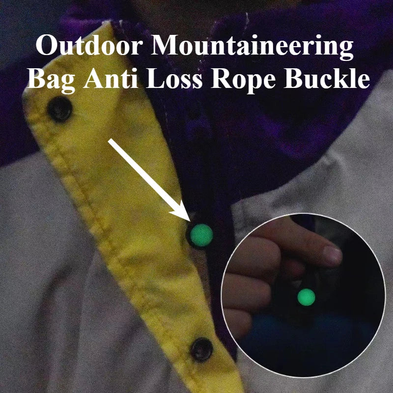 Luminous Zipper Pulls for Camping & Hiking — 5/10 Pack