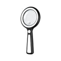 Rechargeable Handheld Magnifying Glass with LED Light