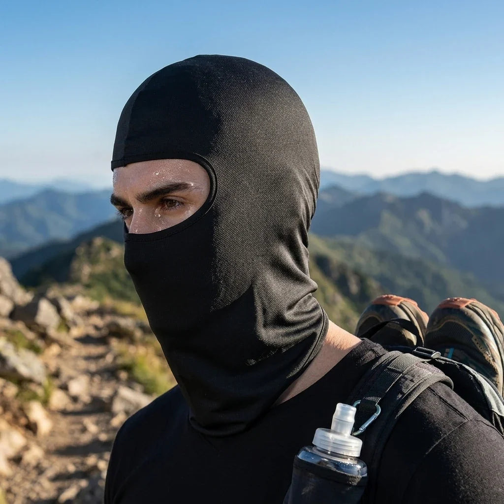 UPF50+ Cycling Face Mask | Breathable Quick-Dry Camo Cover