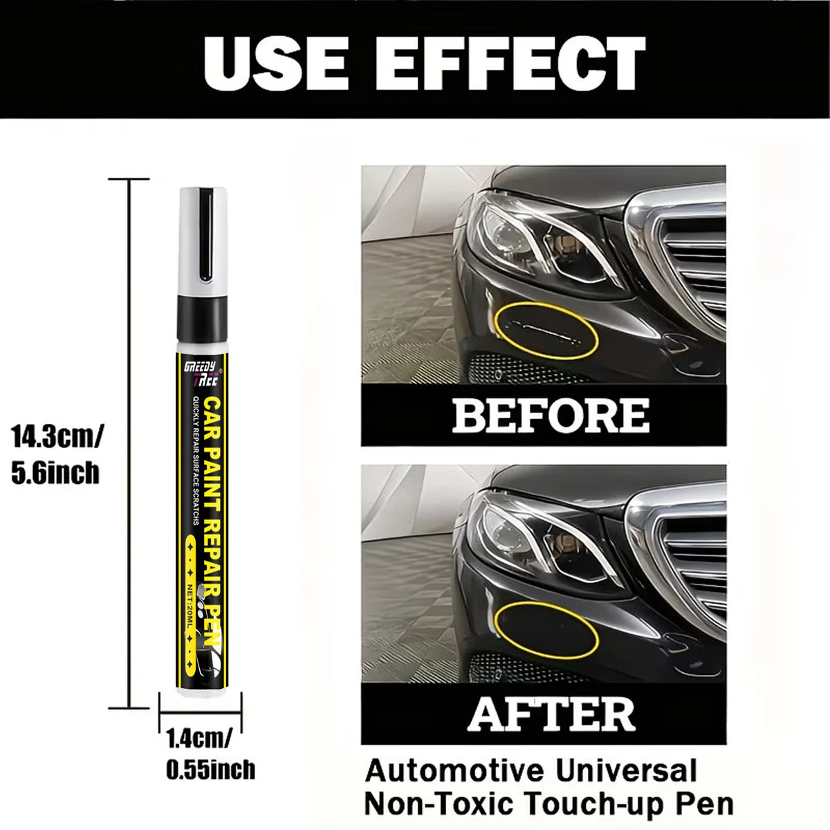 Car Paint Repair Pen – 20ml Scratch Touch-Up Paint