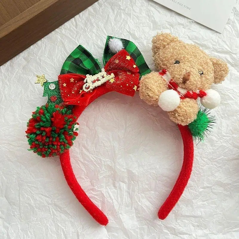 Reindeer Antler Headband with Bells | Christmas Party Accessory