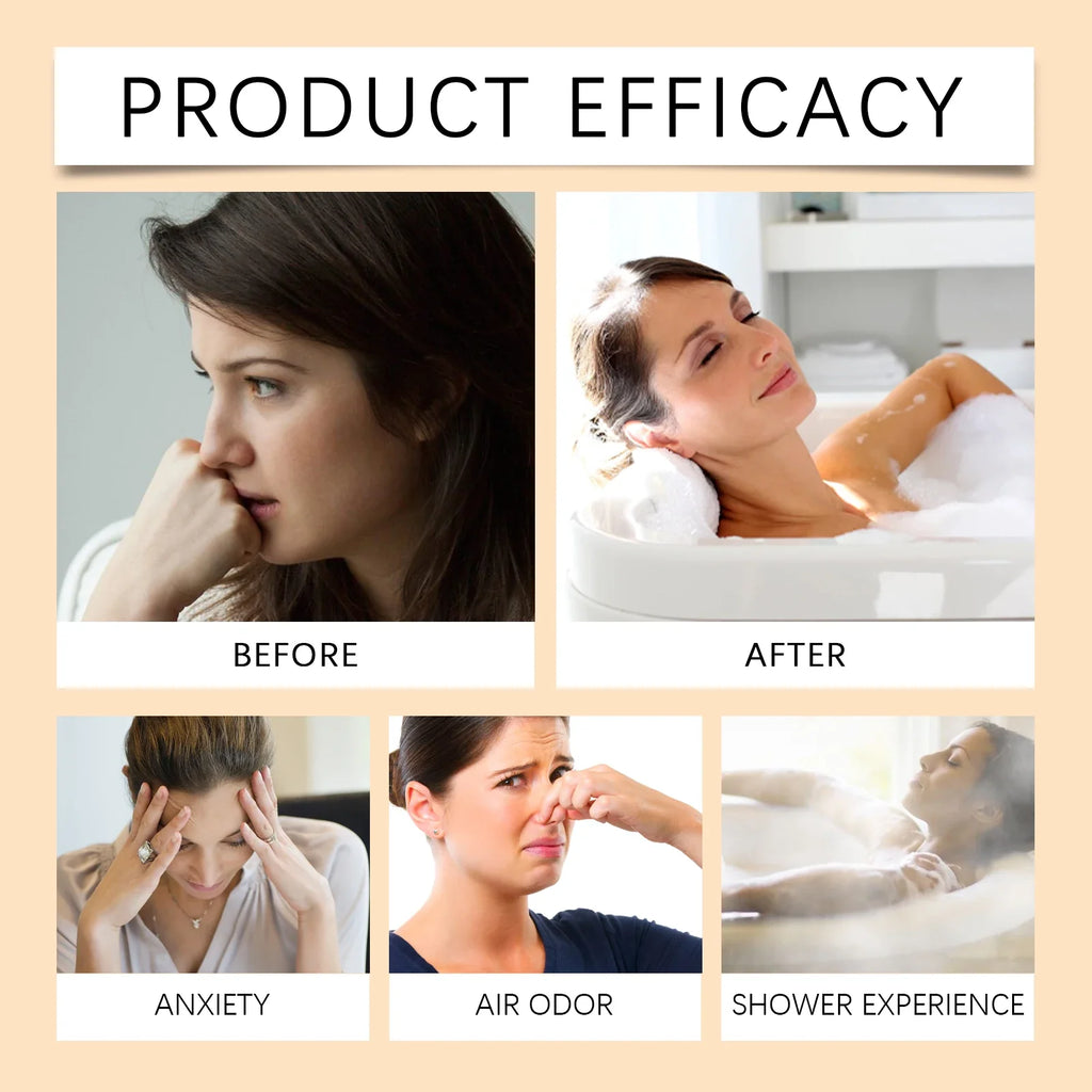 OceAura Aromatherapy Shower Steamers – Spa Relaxation Tablets