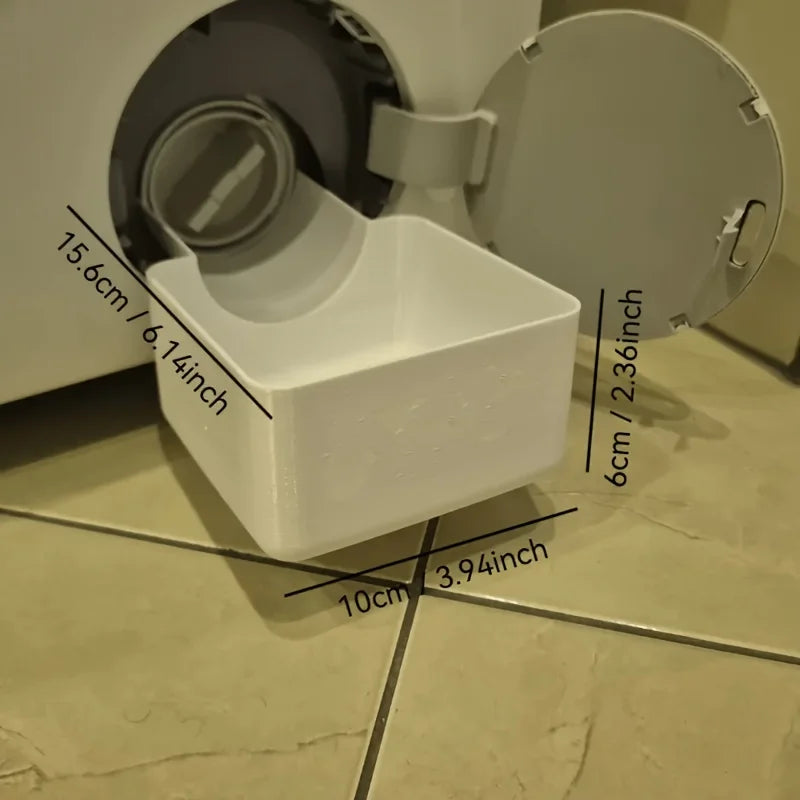 Washing Machine Drain Tray – Overflow Catcher & Storage Shelf