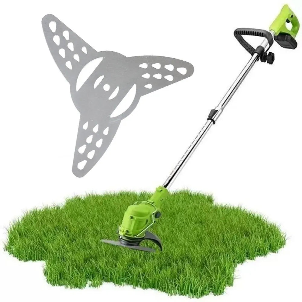 5-Inch Metal 3-Tooth Brushcutter Blade | Grass Trimmer Replacement