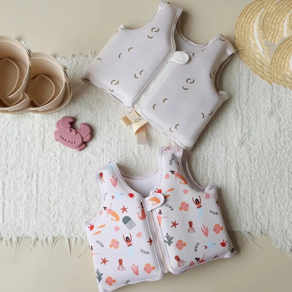 Kids Buoyancy Swim Vest – Anti-Rollover Baby Swimming Jacket