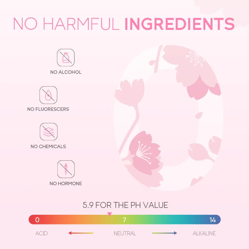 Sakura Foam Facial Cleanser – Brightening, Acne & Oil Control