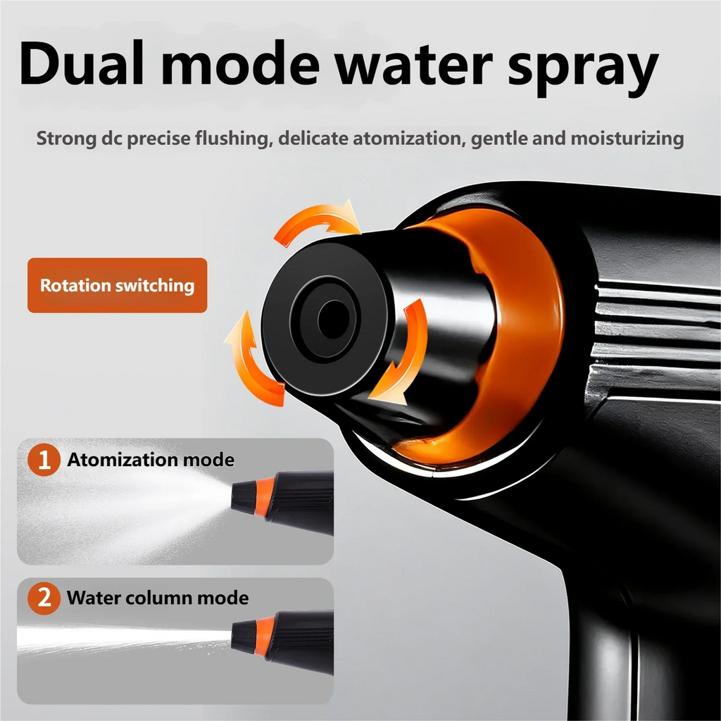 HOMEFISH 2L Electric Spray Bottle – Auto Mist Watering Can