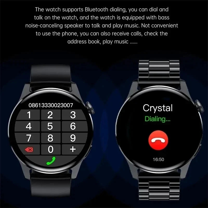 Men's Bluetooth Smartwatch HW12 – Fitness, Calling & IP68