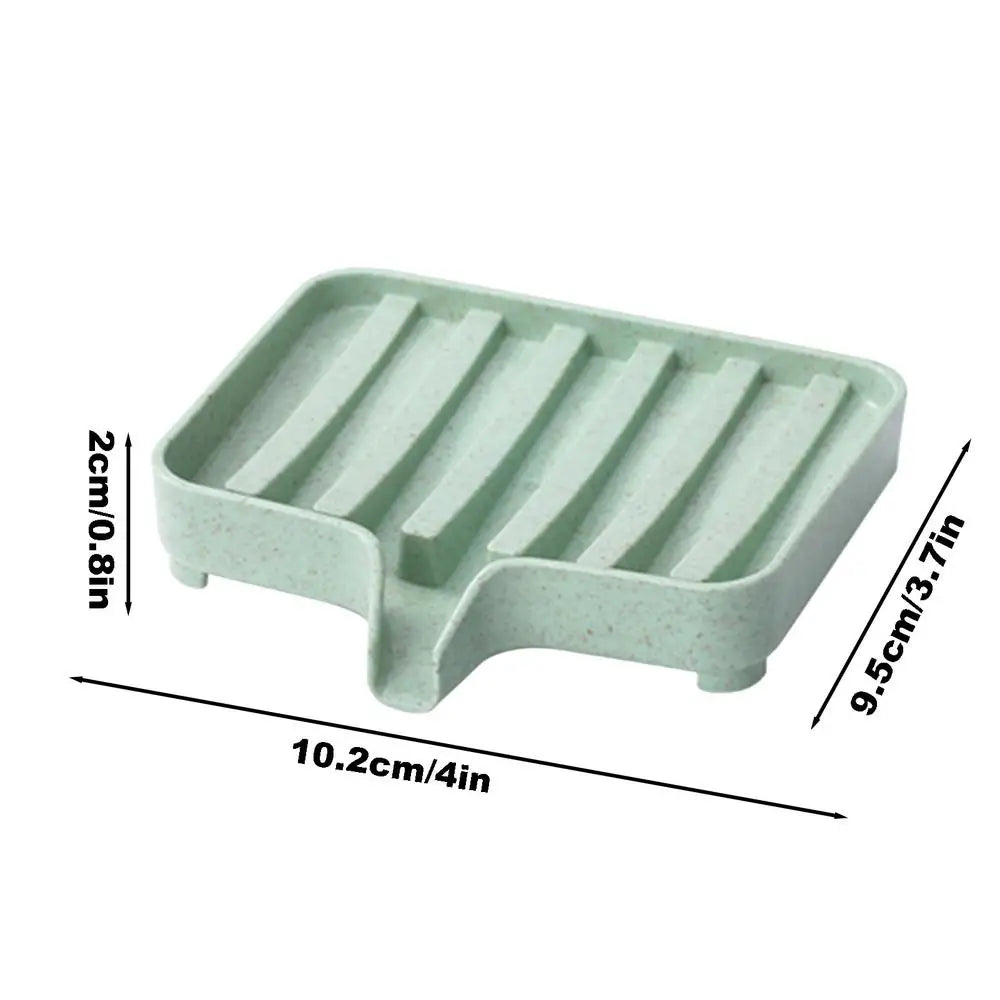 Drain Soap Dish & Sponge Holder Tray – Kitchen & Bathroom
