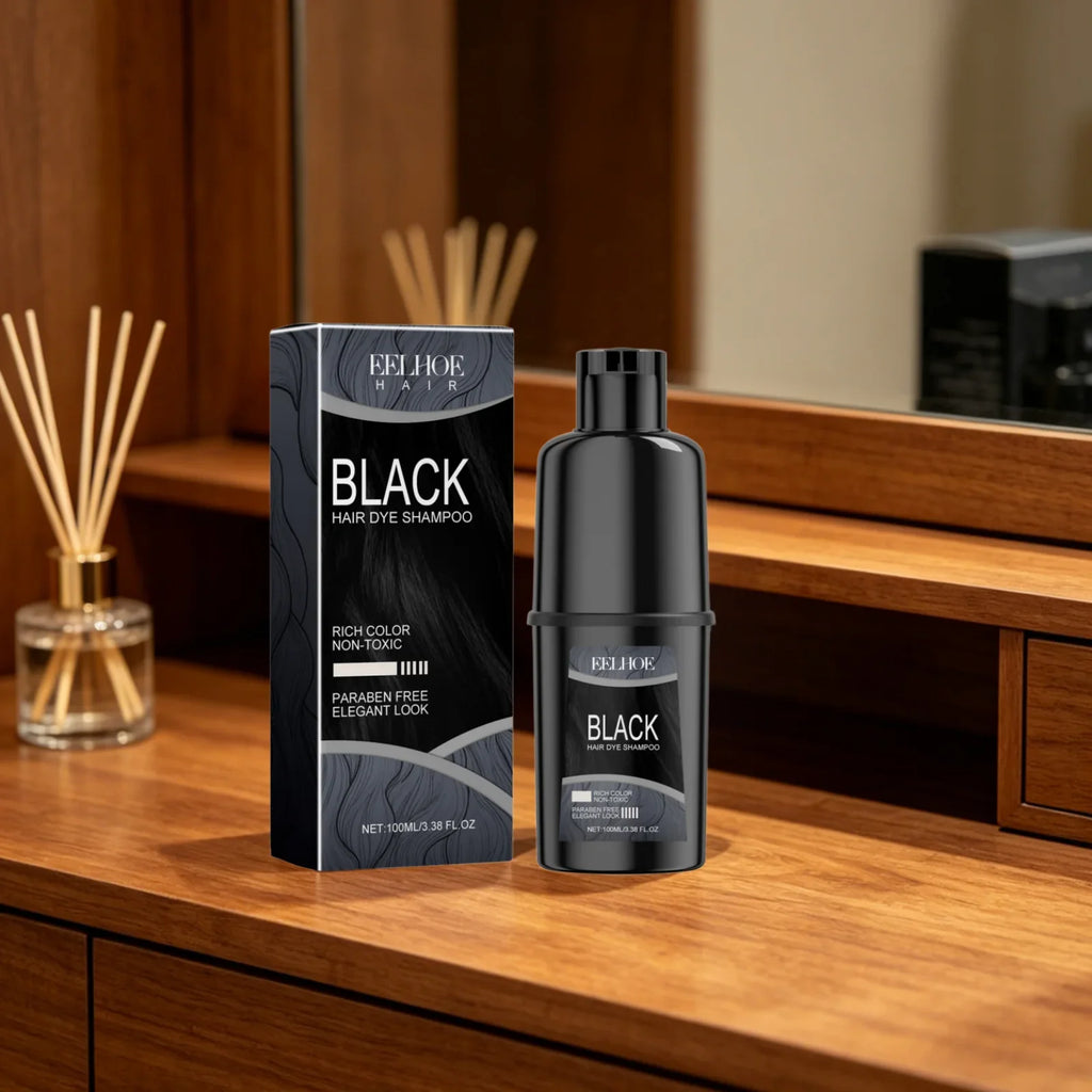 EELHOE Hair Dye Shampoo – Color Lock & Nourish 100ml