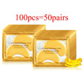 BIOAOUA 50 Pairs Gold Collagen Eye Patches – Dark Circles