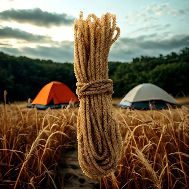 10M Natural Jute Rope Cat Scratcher & Furniture Protector