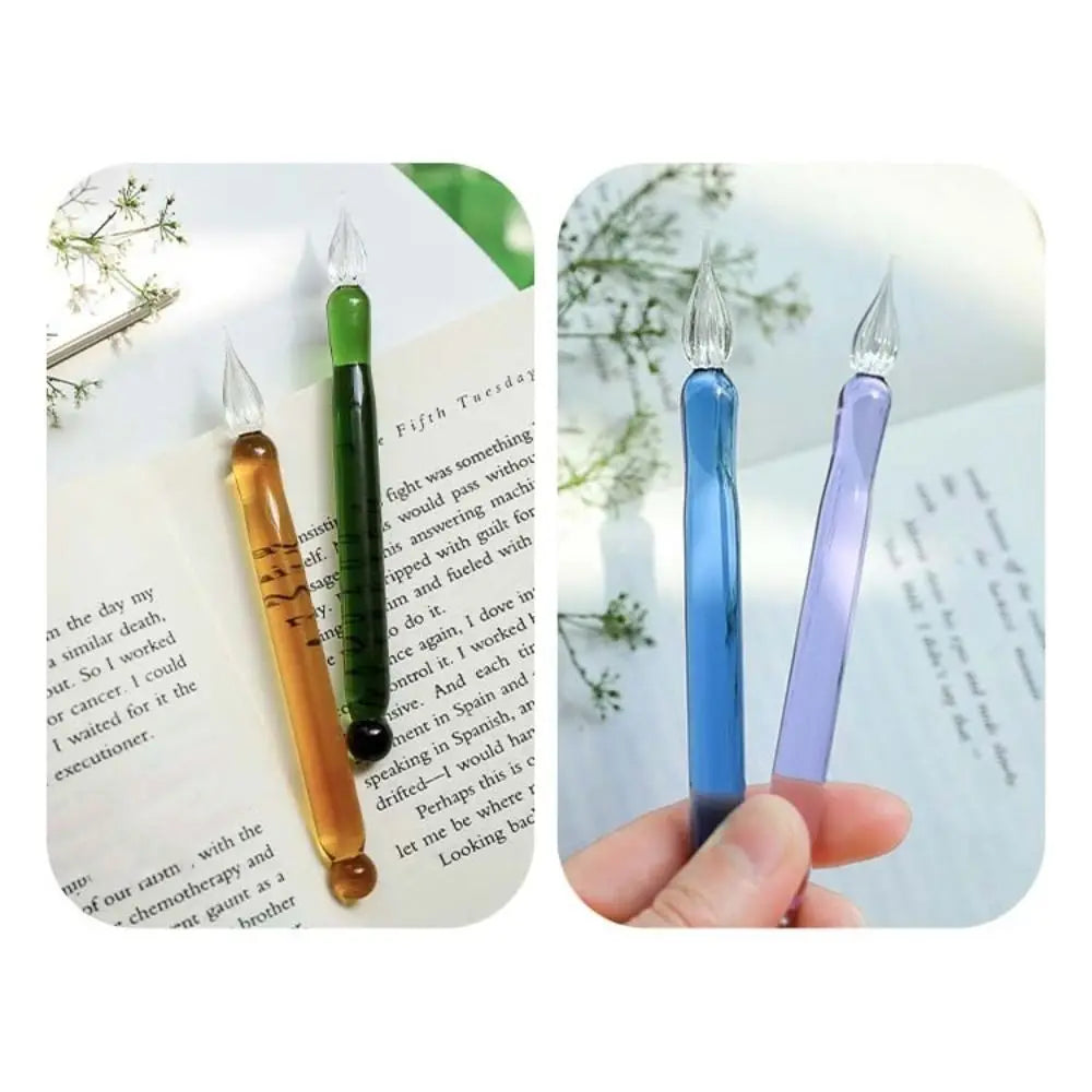 Transparent Glass Dip Pen – Calligraphy & Art Writing Pen