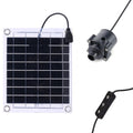 12V 10W Solar Water Pump Garden Decoration Mini Watering System Panel