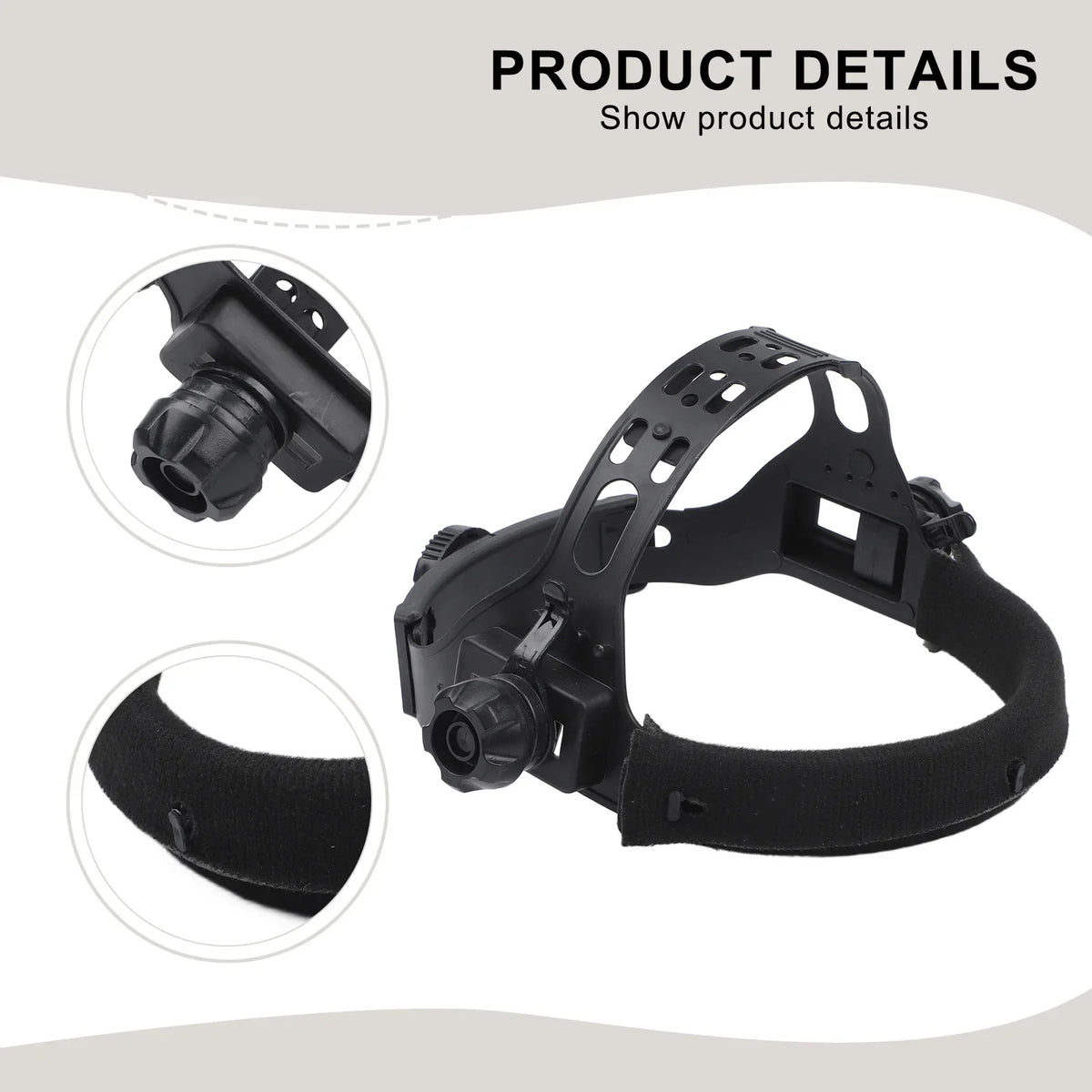 Adjustable Welding Helmet Headband – ABS Replacement Part
