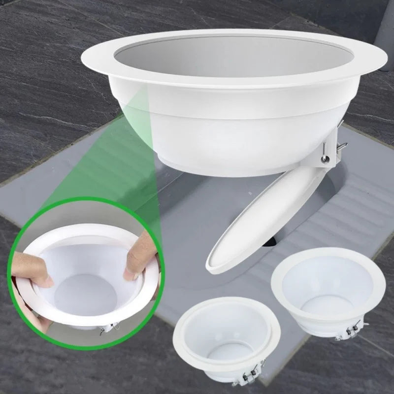 Squat Toilet Drain Plug – Anti-Odor & Anti-Blocking Stopper