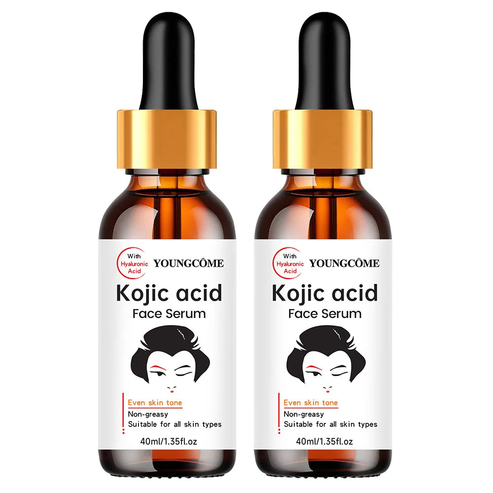YOUNGCOME Kojic Acid Face Serum 2-Pack – Brightening Dark Spot