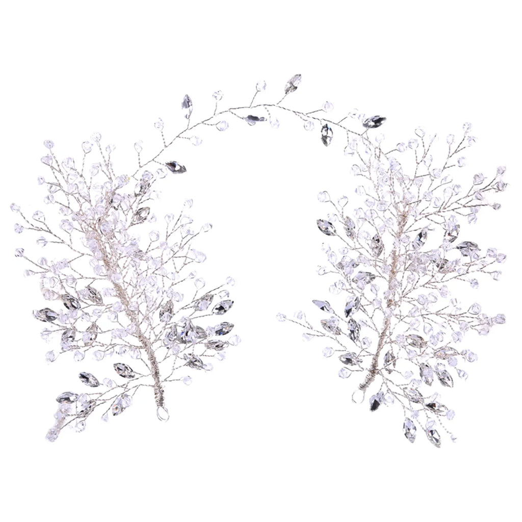 Crystal Rhinestone Bridal Headband | Wedding Hair Accessory