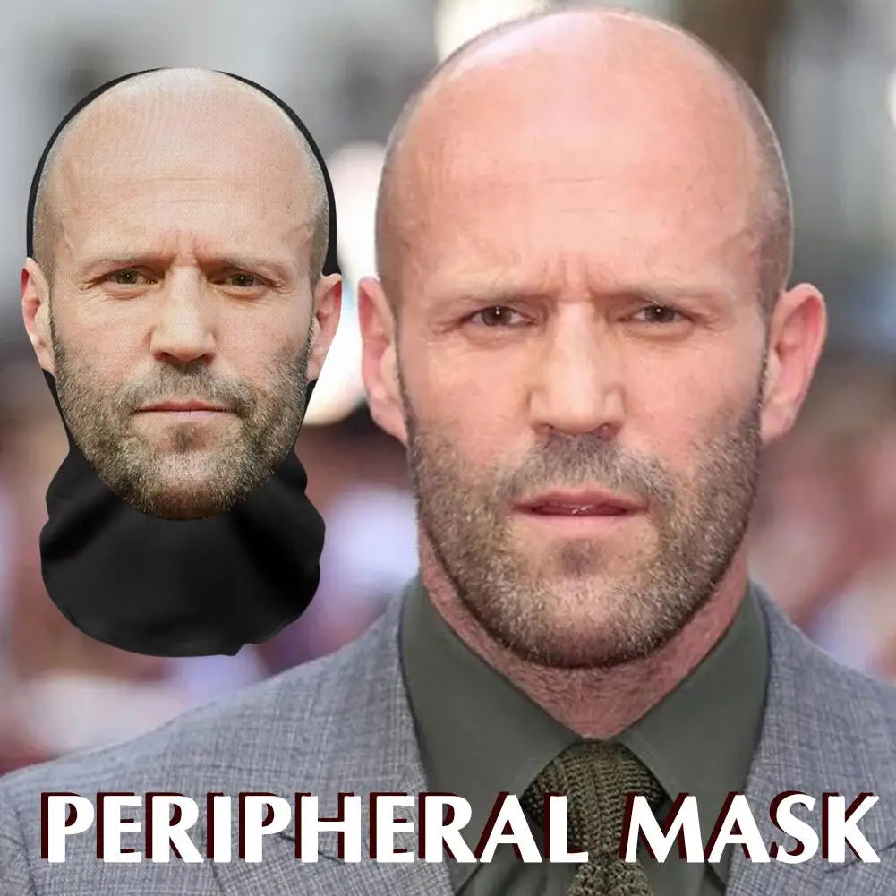 Celebrity Performer Face Mask Props Costume Party Supplies Cosplay