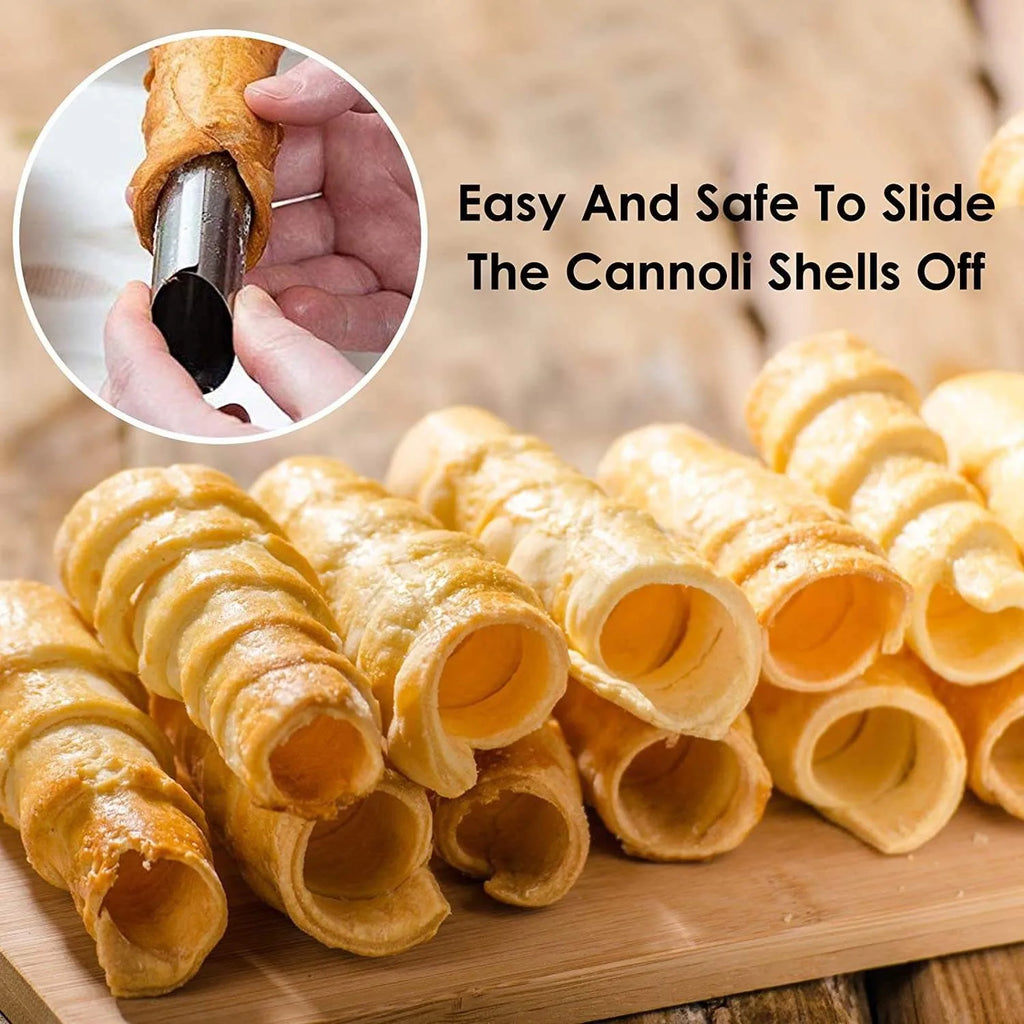 Stainless Steel Croissant Pastry Cone Molds | Baking Tubes