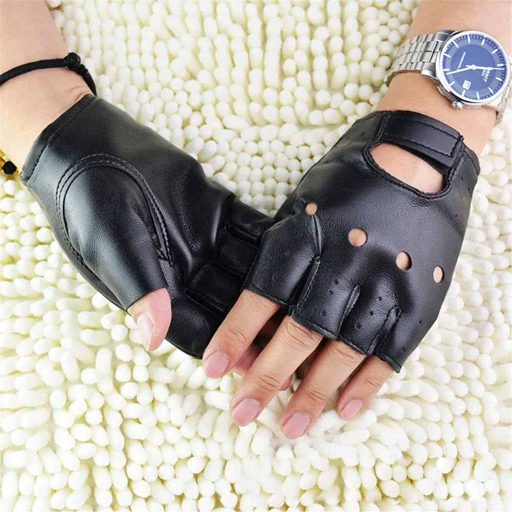 Punk Fingerless Gloves – Gothic Cosplay & Dance Accessory