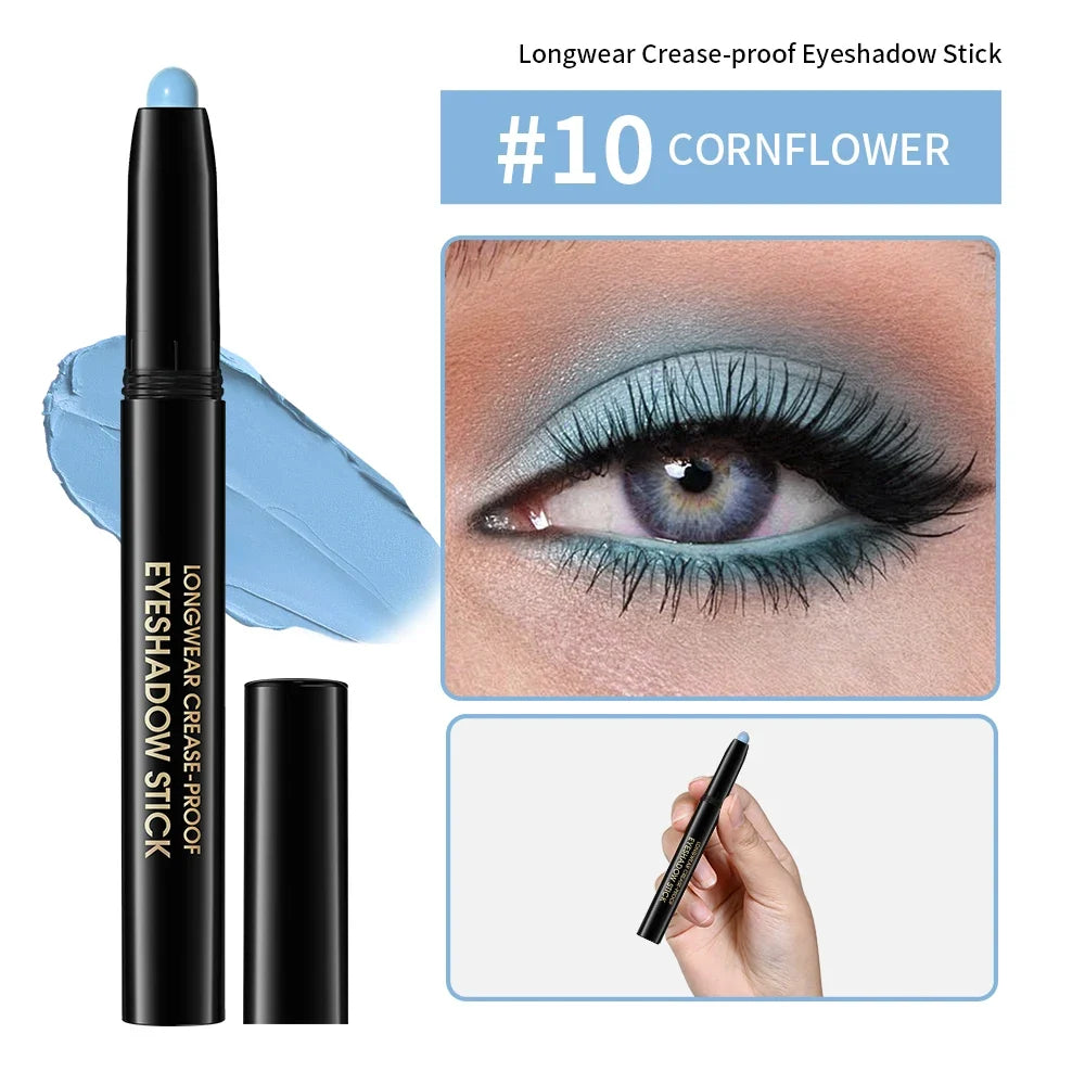 Pearlescent Glitter Eyeliner Pencil – 26 Shades, Waterproof