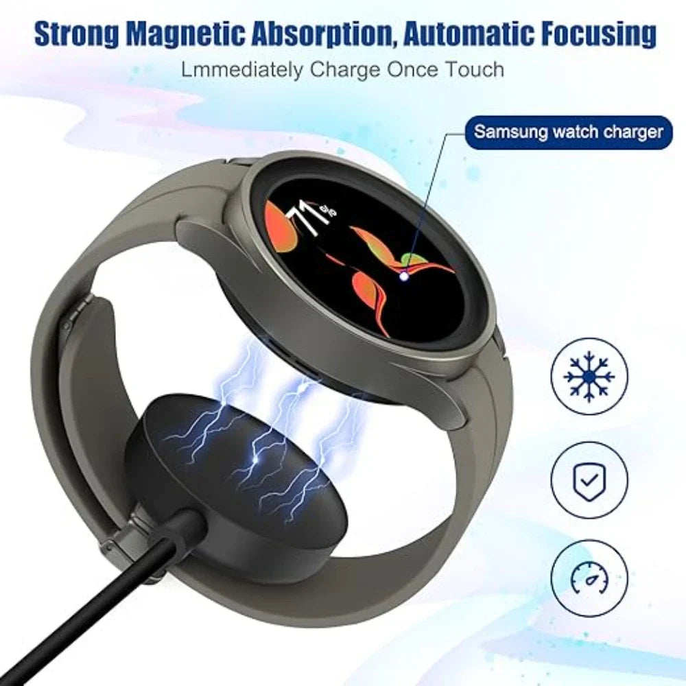 2-in-1 USB-C Charger for Samsung Galaxy Watch 7/6/5 & Phone