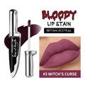 Gothic Bloody Lip Stain – Matte, Waterproof, Color-Deepening