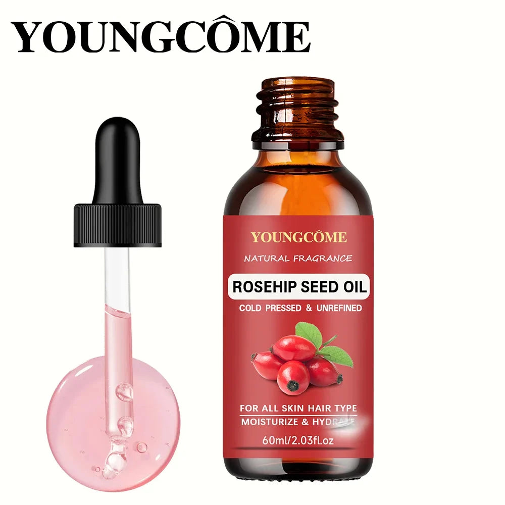 YOUNGCOME Rosehip Seed Oil – Face, Gua Sha & Hair Care