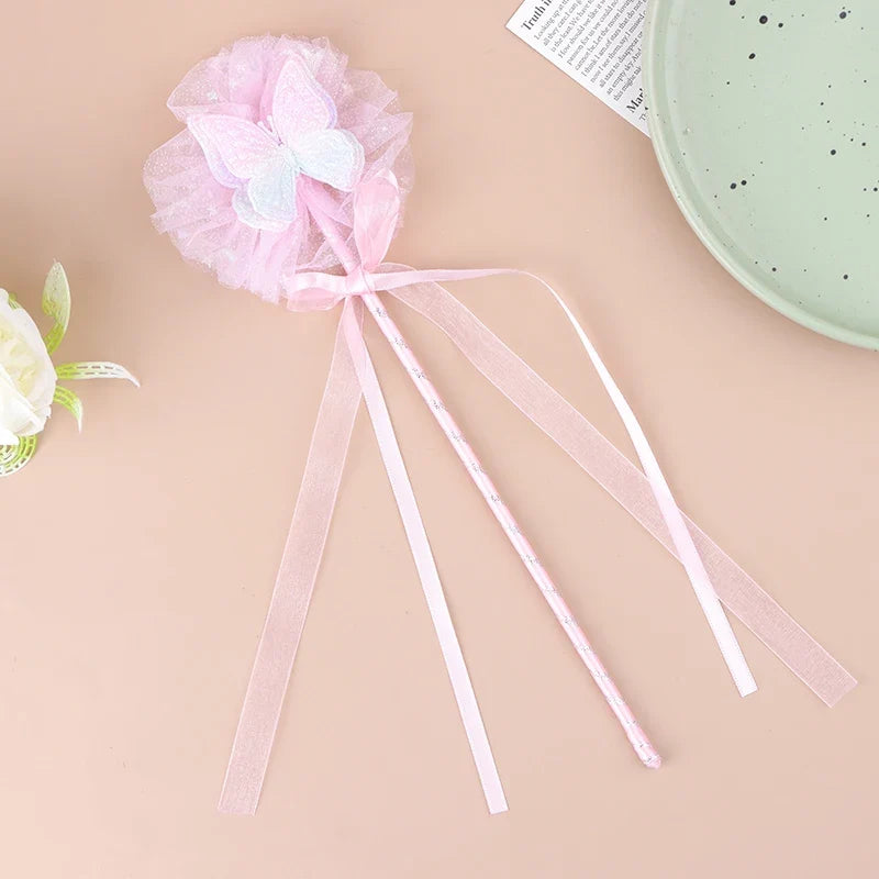 Butterfly Fairy Wand Princess Cosplay Prop for Girls
