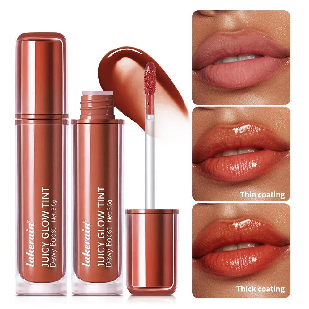 Juicy Glow Tint Lip Gloss – Mirror Shine & 12H Color Lock